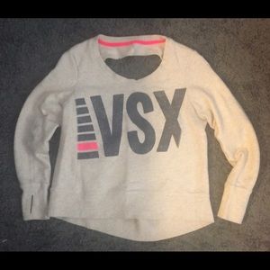 VSX Victoria’s Secret sweatshirt with cutout back